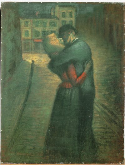 Abendbegegnung von Theophile Alexandre Steinlen