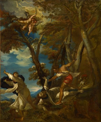 Das Martyrium des Heiligen Petrus (nach Tizian) von Theodore Gericault