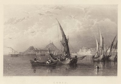 Korfu von Thomas (after) Allom