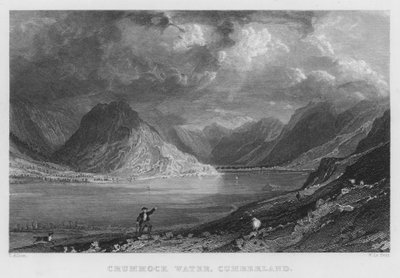 Crummock Water, Cumberland (Stich) von Thomas (after) Allom