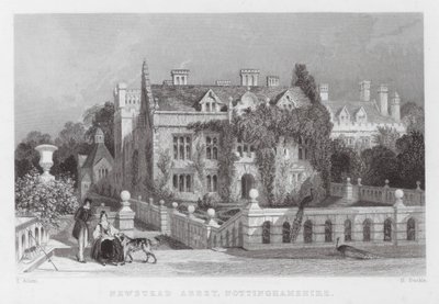Newstead Abbey, Nottinghamshire von Thomas (after) Allom