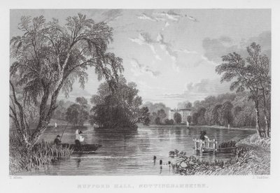 Rufford Hall, Nottinghamshire von Thomas (after) Allom
