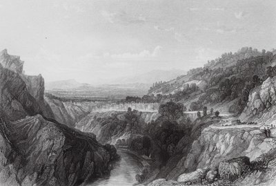 Thiers, Puy-de-Dome von Thomas (after) Allom