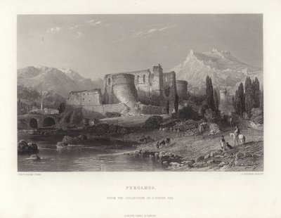 Pergamos, Türkei von Thomas Allom