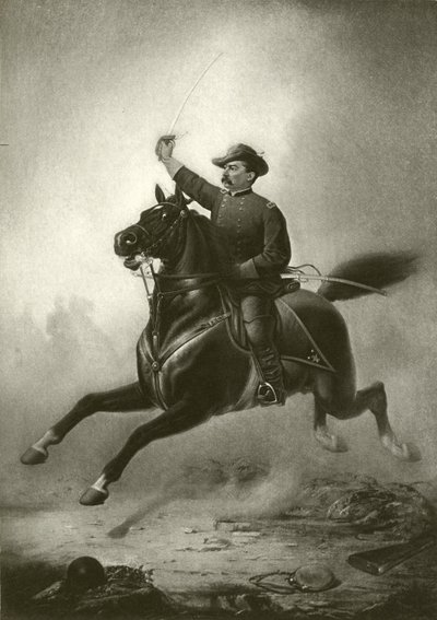 Sheridans Ritt (Gravur) von Thomas Buchanan Read