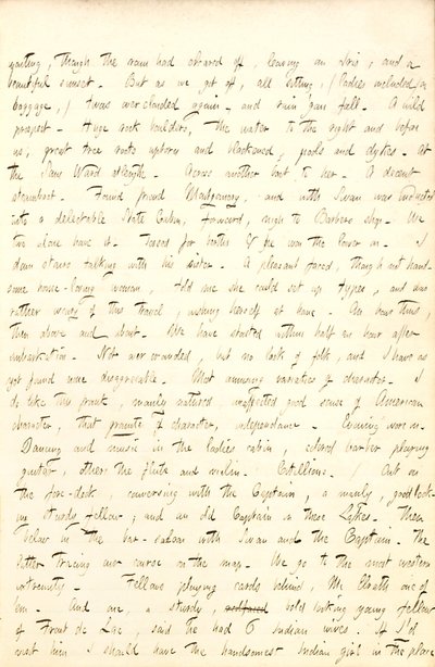 Thomas Butler Gunn Tagebücher: Band 6, Seite 59, 13. August 1853 von Thomas Butler Gunn
