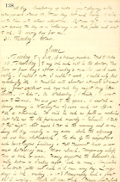 Thomas Butler Gunn Tagebücher - Band 9, Seite 159, 30. Mai - 10. Juni 1858 von Thomas Butler Gunn