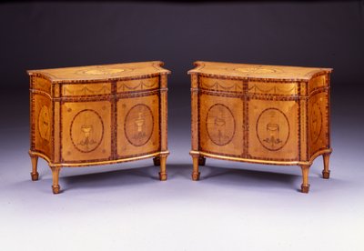 Paar George III Kommoden von Thomas Chippendale