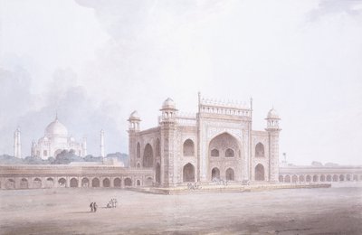 Das Tor des Taj Mahal, Agra, Uttar Pradesh von Thomas Daniell