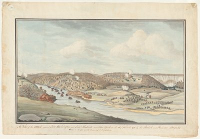 Angriff auf Fort Washington, ca. 1776-1812 von Thomas Davies