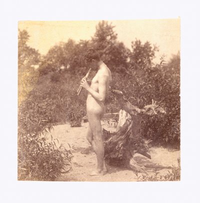 Stehender Pfeifer (Studie für "Arkadia") von Thomas Eakins