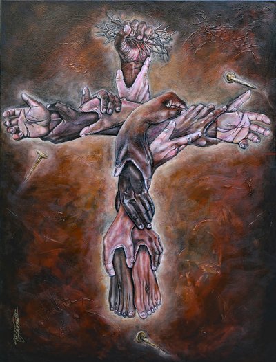 Leib Christi, 2019 von Thomas Elias Lockhart