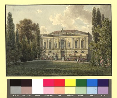 Das Liechtensteinschlössel am Schüttel im Prater von Thomas Ender