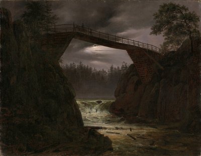 Die Brücke von Arendal, Norwegen von Thomas Fearnley