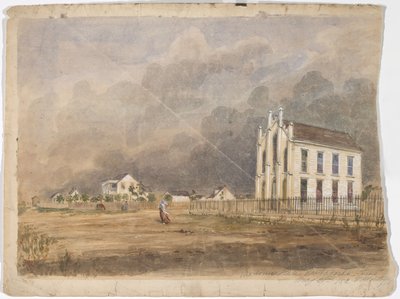 Freimaurerhalle, Matagorda, Texas, 21. Mai 1852 von Thomas Flintoff