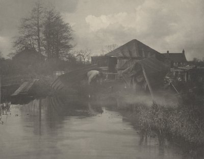 Ein Bootswerft in Norfolk von Thomas Frederick Goodall