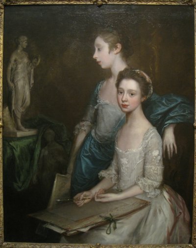 Porträt der Töchter des Künstlers von Thomas Gainsborough