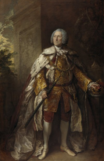 John Campbell, 4. Herzog von Argyll, ca. 1693 - 1770. Soldat von Thomas Gainsborough