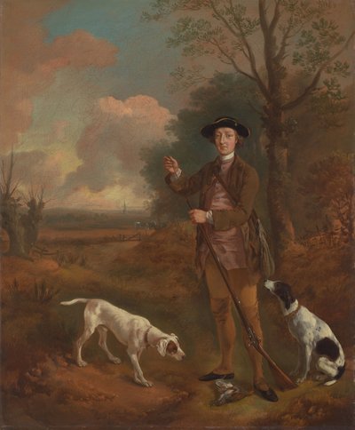 Major John Dade aus Tannington, Suffolk von Thomas Gainsborough