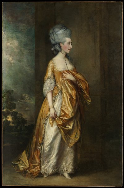 Mrs. Grace Dalrymple Elliott (1754?–1823) von Thomas Gainsborough