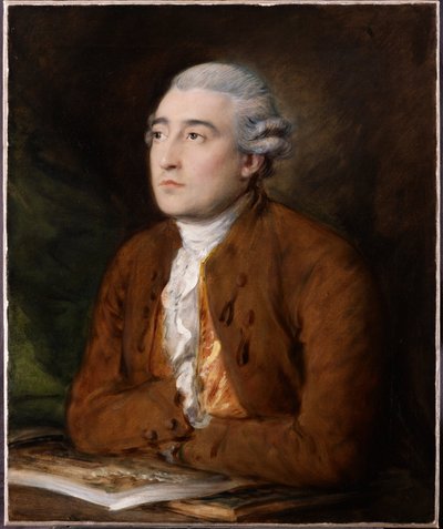 Philippe Jacques de Loutherbourg von Thomas Gainsborough