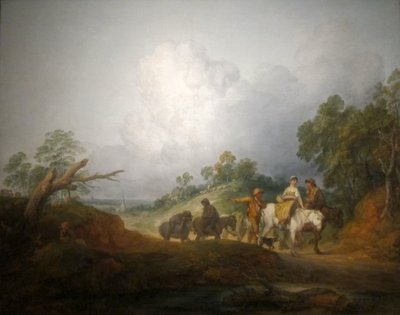Rückkehr vom Markt von Thomas Gainsborough