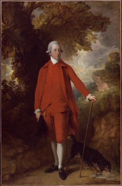 Thomas Gainsborough - Der ehrenwerte Richard Savage Nassau de Zuylestein, M.P von Thomas Gainsborough
