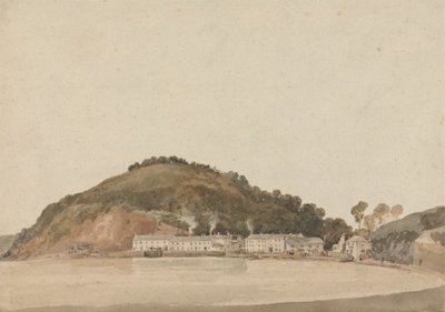 Landzunge an der Küste von Süd-Devon, möglicherweise Shaldon von Thomas Girtin