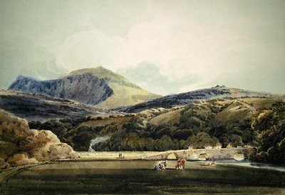 Mynnydd Mawr, Nordwales von Thomas Girtin