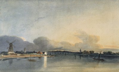 Das Weiße Haus, Chelsea von Thomas Girtin