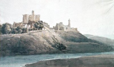 Warkworth Castle von Thomas Girtin