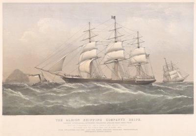 Die Schiffe der Albion Shipping Company von Thomas Goldsworth Dutton