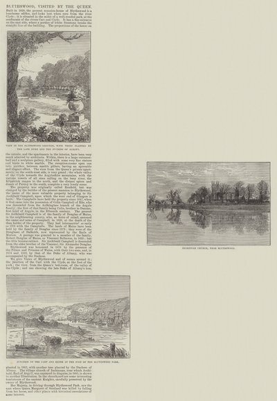 Blythswood, besucht von der Königin von Thomas Harrington Wilson