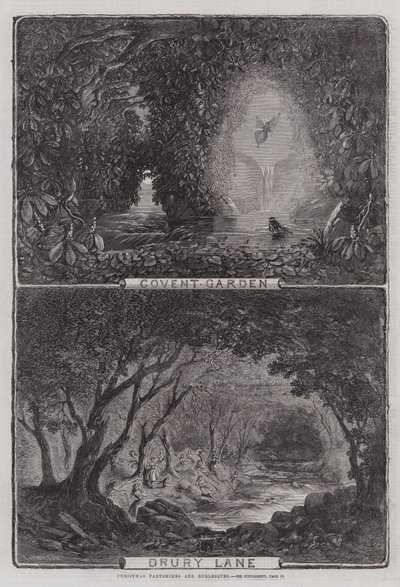 Weihnachtspantomimen und Burlesken von Thomas Harrington Wilson