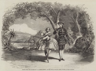Szene aus dem Ballett 