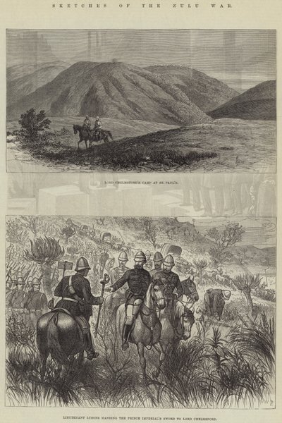 Skizzen des Zulukriegs von Thomas Harrington Wilson