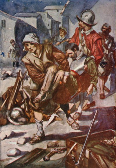 Illustration für das Leben von Sir Francis Drake von Thomas Heath Robinson
