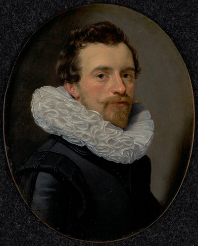 Porträt eines jungen Mannes mit Halskrause von Thomas Hendricksz. de Keyser
