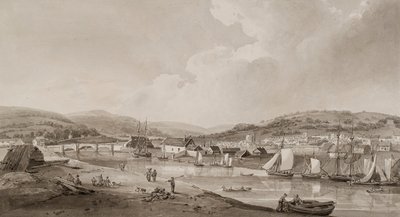 Neath, von der Südseite des Flusses von Thomas Hornor
