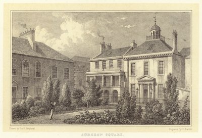 Surgeon Square (Gravur) von Thomas Hosmer (after) Shepherd