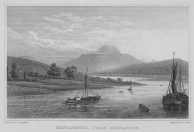 Ben-Lomond, von Dumbarton von Thomas Hosmer Shepherd