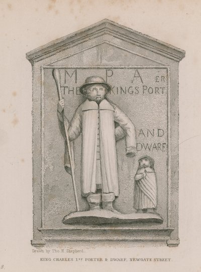 König Karl I. Pförtner und Zwerg von Thomas Hosmer Shepherd