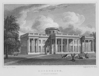 Roseneath, Dumbartonshire (Gravur) von Thomas Hosmer Shepherd