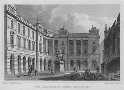 Das Parlamentshaus, Edinburgh von Thomas Hosmer Shepherd