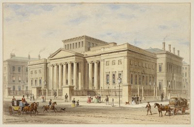 Die Königliche Manchester Institution, ca. 1836 von Thomas Hosmer Shepherd
