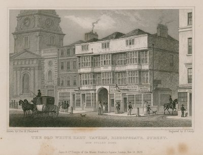 The White Hart, Bishopsgate Street von Thomas Hosmer Shepherd