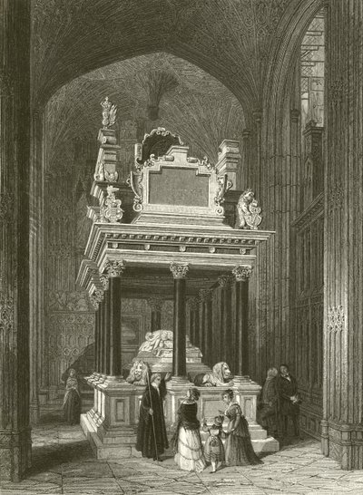 Grab von Königin Elisabeth von Thomas Hosmer Shepherd