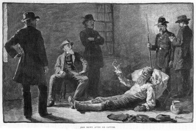 John Brown 1807-1859 nach seiner Gefangennahme, 1859 von Thomas Hovenden