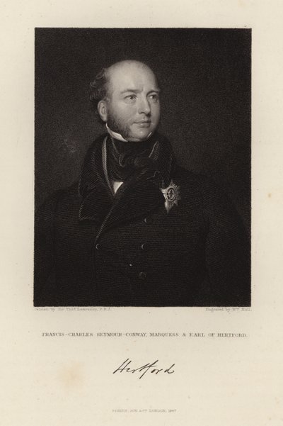 Earl of Hertford von Thomas Lawrence
