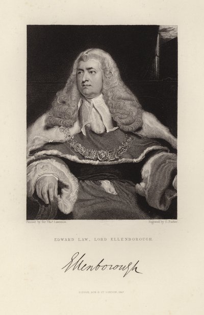 Lord Ellenborough von Thomas Lawrence